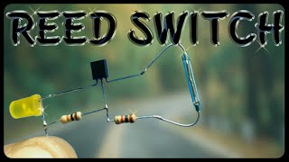 How To Make Reed Switch On The Best Case With BC547 NPN Transistor💠simple& Circuit💠Blink LED us Reed