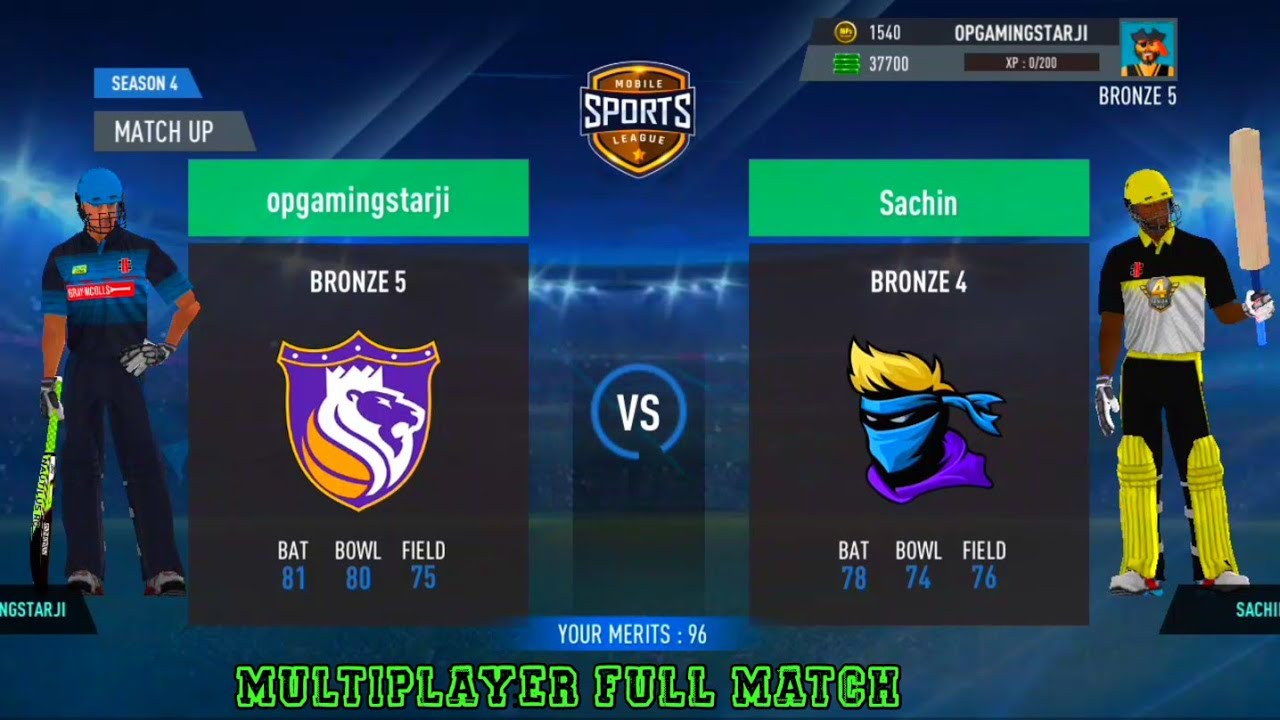 FULL MATCH REAL CRICKET 20 - YouTube