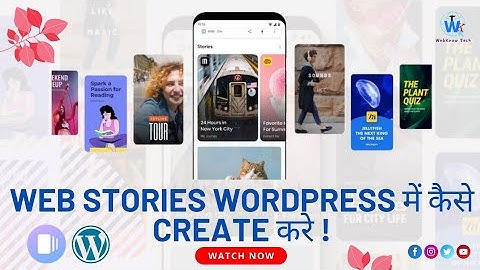 How to Create Web Stories in WordPress?🔥 | Google Web Stories app | WebKnow Tech