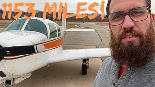 Flying 1,153 Miles In One Day To Rescue My Mooney - What Oil Leak?