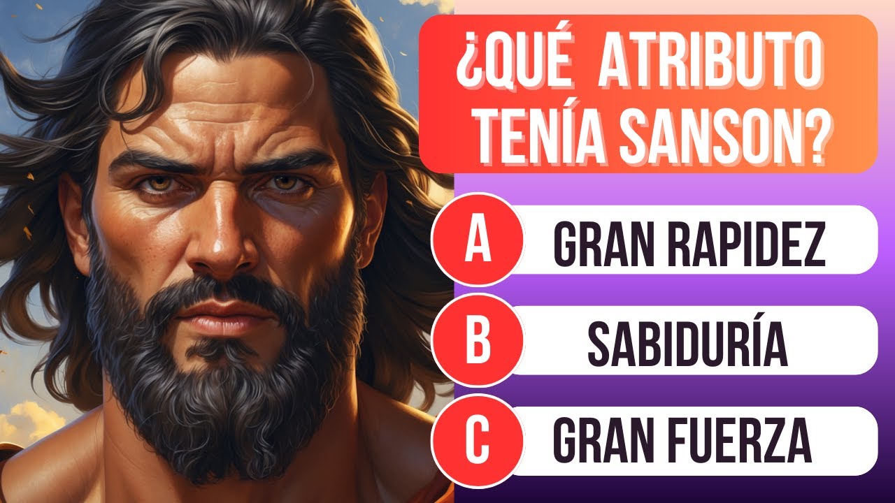 ⚔️ ¿ERES CAPAZ de reconocer a estos HÉROES BÍBLICOS?