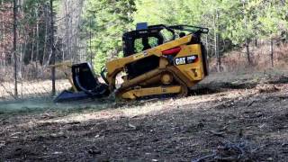 SS Extreme Forestry Mulcher on a CAT299 with steel tracks