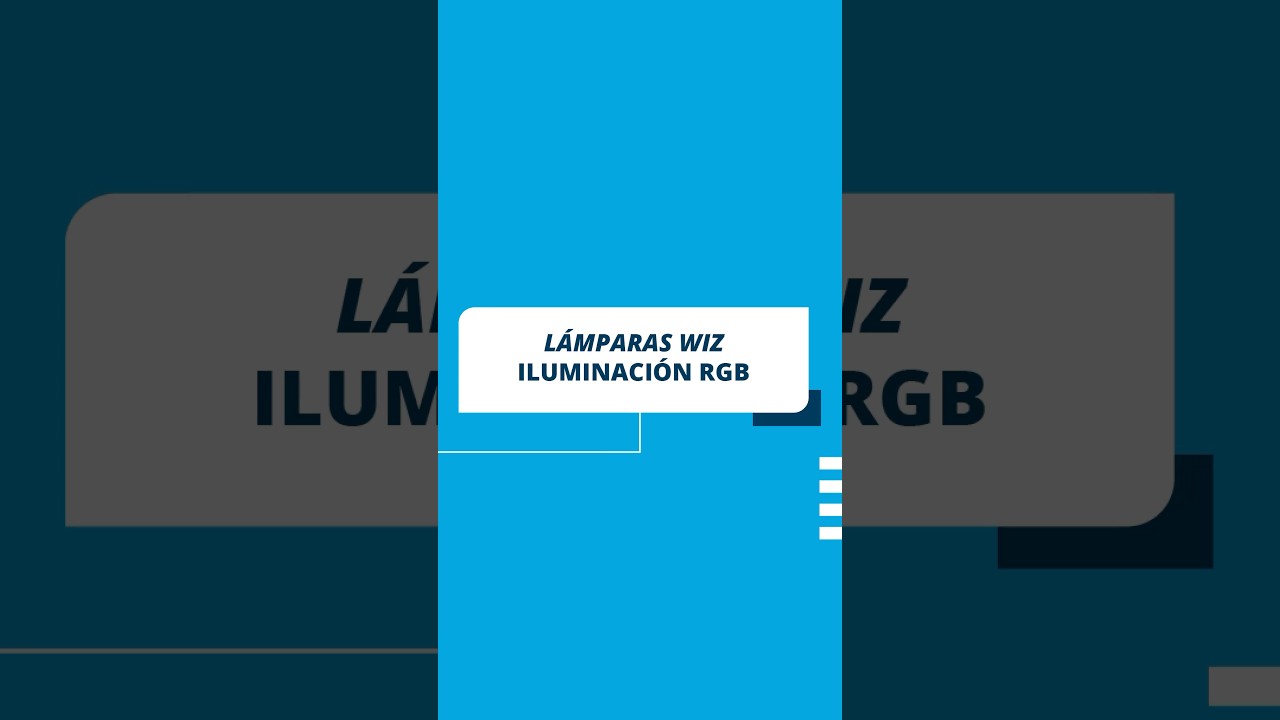 Conocé las lámparas Wiz