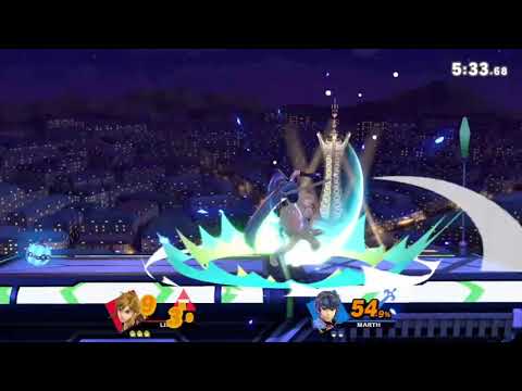 【スマブラSP】リンクVSマルス　良試合　～空前～