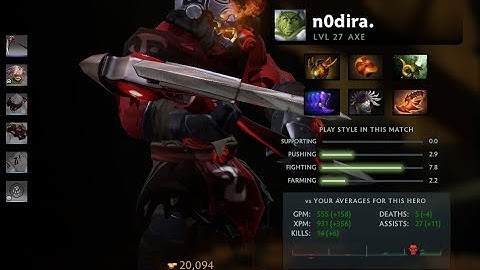 Dota 2 - Axe Culling Blade Triple Kill