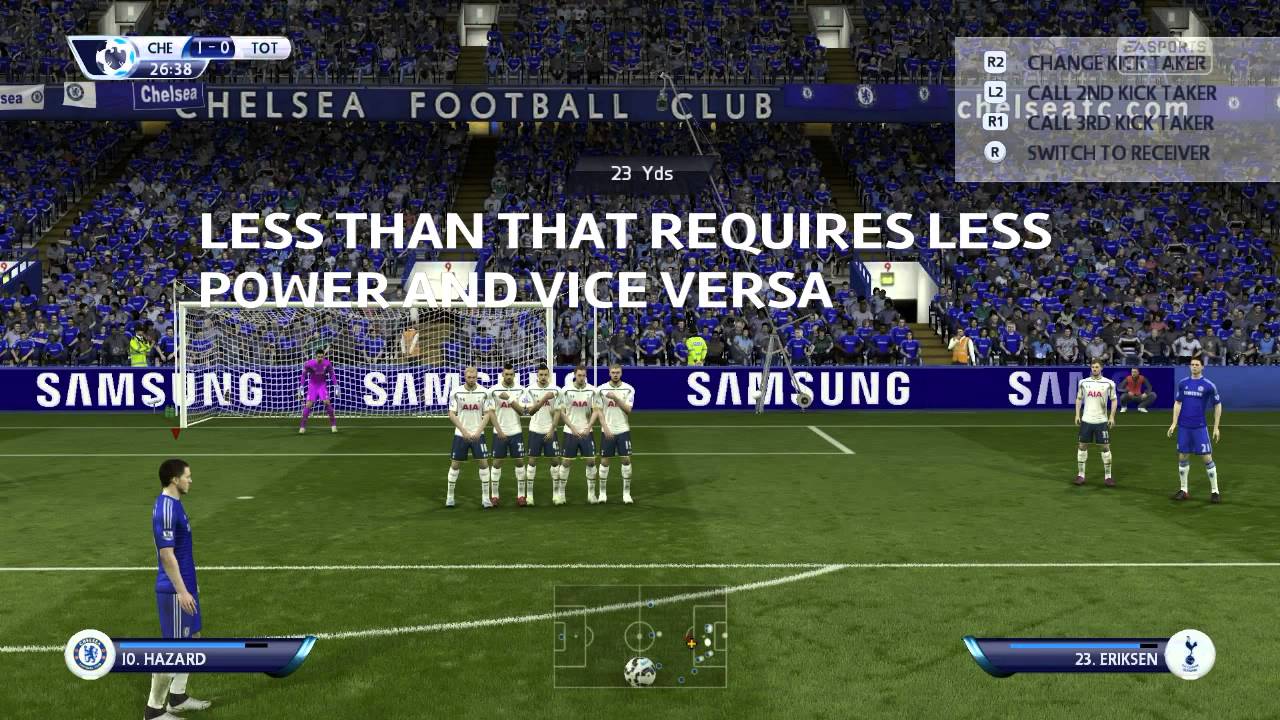 HOW TO ALWAYS SCORE FREE KICKS *Tutorial* (FIFA 15) YouTube