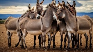 Andalusian Donkey The Noble Powerful Donkey of Spain Rare Giant Donkey Documentary