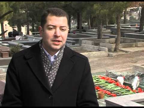 ირინა ენუქიძის საფლავთან