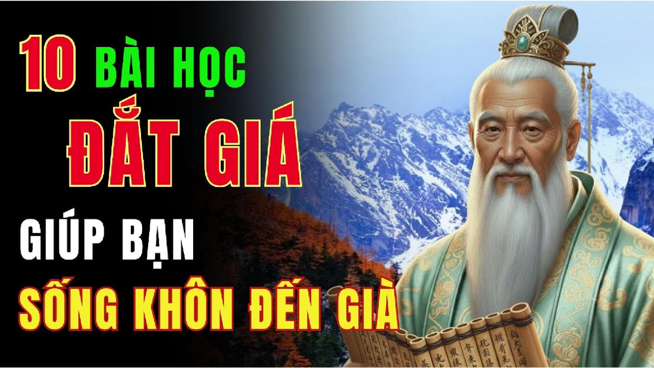 Cổ Nhân Dạy: 10 Bài Học Đắt Giá Giúp Bạn Sống Khôn Đến Già | Triết Lý ...