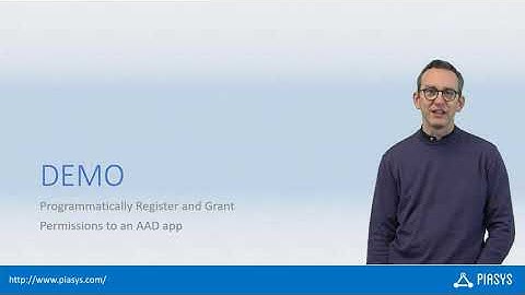 Episode #137 - Programmatically Register an AAD App with Delegated Permission Grants