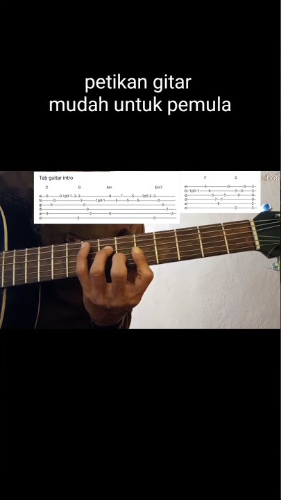 intro Menua Bersamamu - Tri Suaka (petikan gitar)