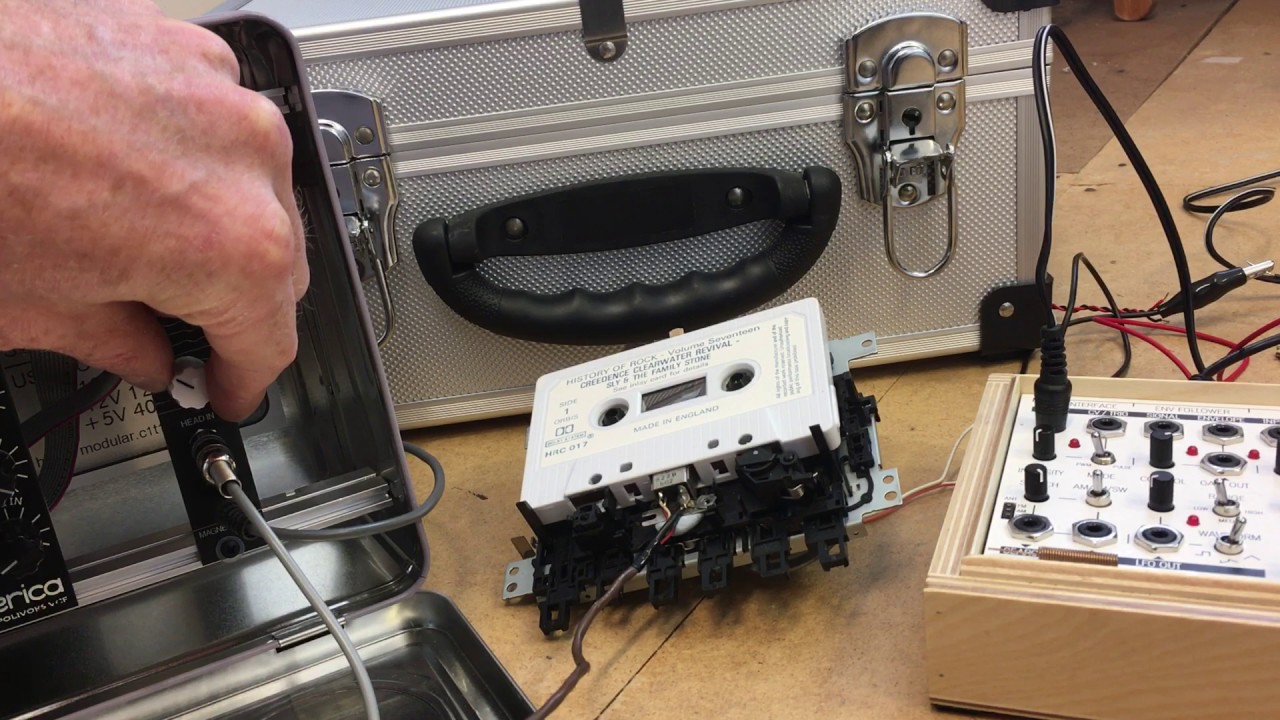 Magnetophon Cassette Head Eurorack Module DIY | Music Thing Modular