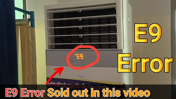 E9 Error | How to Solve E9 Error | Haier 4 tan Ac Error E9 Solve Karna Ka Tareka