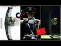Chinese Military Dance Drawing Trend Tiktok Compilation 