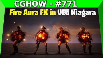 Fire Aura in UE5 Niagara Tutorial | Download Files
