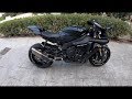 Yamaha R1 Matte Black Walk around