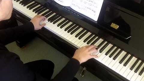 Bastien Intermediate Technic 3 No.4 Czerny Song of the Meadowlark (P.11)