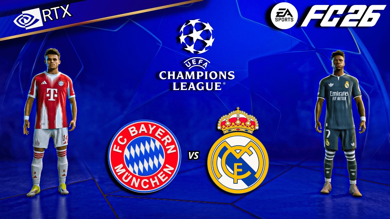 FC 26 - Bayern Munich vs Real Madrid | UEFA Champions League Quarter Final | PC™ [4K60]