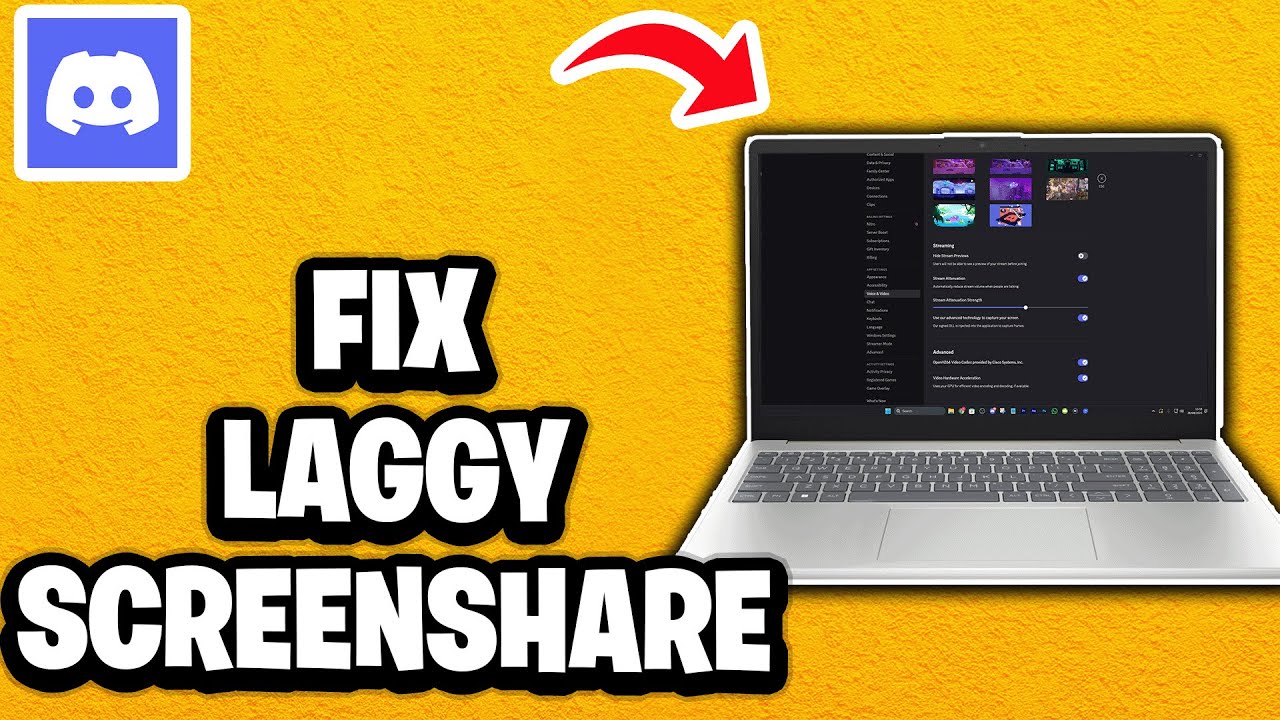 How To Fix Laggy Discord Stream - Fastest Guide - YouTube