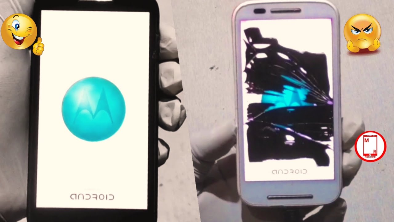 Restoring 8-Year-old Motorola Moto E Dual Sim XT 1022|Rebuild Old Cracked Screen Smart Android Phone
