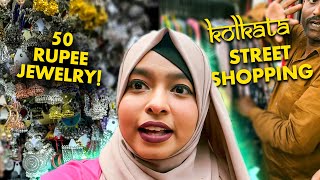 50 Rupees Silver Jewelries & Street Shopping at Kolkata | Day 2 🇮🇳