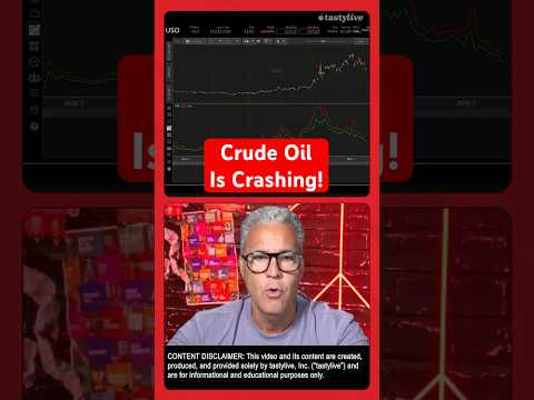 Oil Crashing While Stocks Hit All-Time Highs