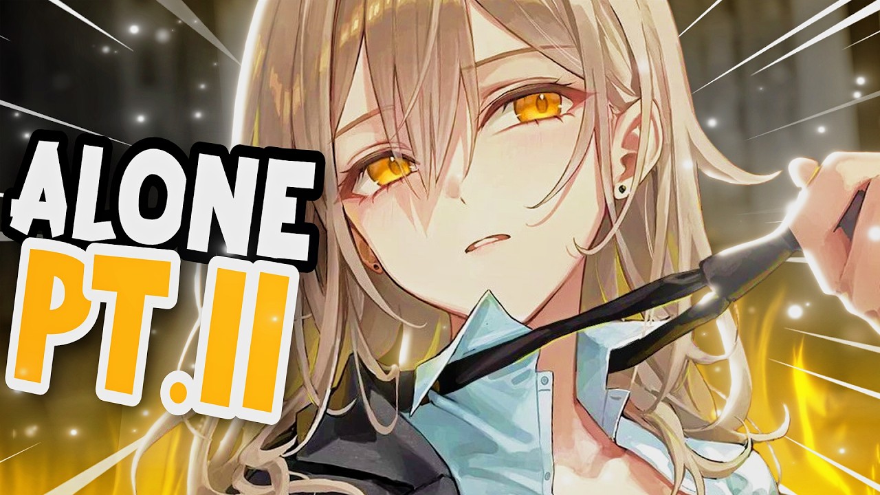 Nightcore - Alone, Pt. II (But it hits different) (Lyrics)