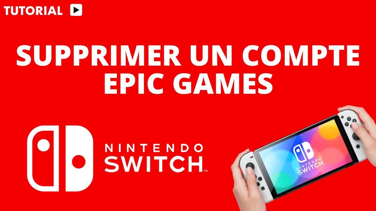 Comment supprimer un compte Epic Games sur Switch - YouTube
