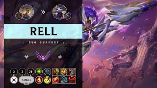 Rell Support vs Yuumi - KR Master Patch 14.10