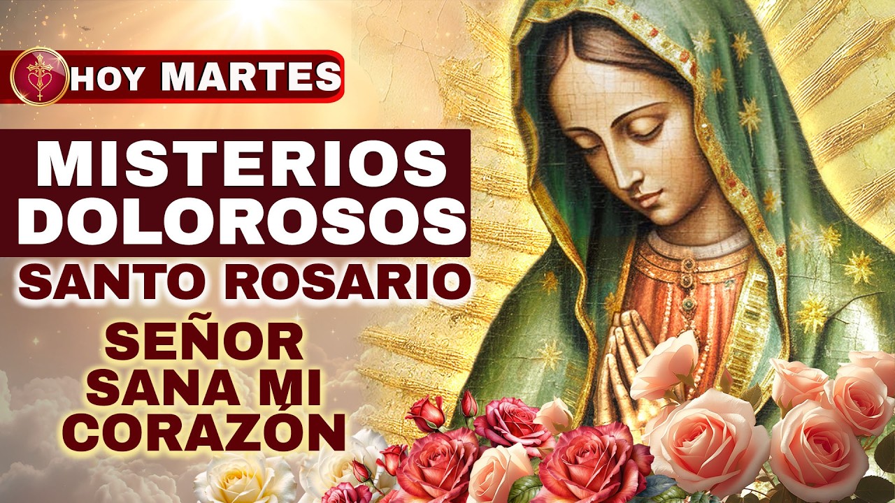 Santo Rosario HOY Mar 10 Mar 2026 ✨ (Dolorosos) — Enséñame a perdonar | Señor, recuerda tu ternura