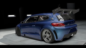 [NFS] Shift 2 Unleashed - Volkwagen Scirocco Stock / D class (Keyboard Game)