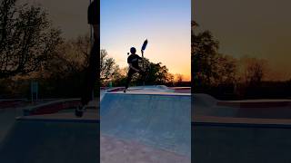 Sunset clip 🌅 v2 #scooter #briflip #fyp