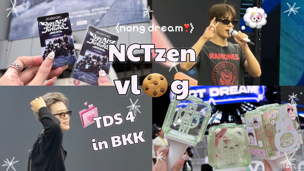 NCTzen Vlog #13 │TDS 4 in BKK ☔️🩵