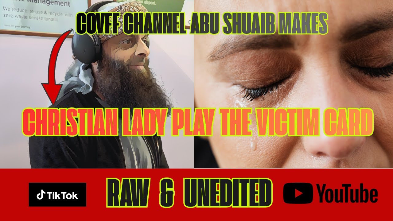 Высокомерный христианин разыгрывает карту жертвы.