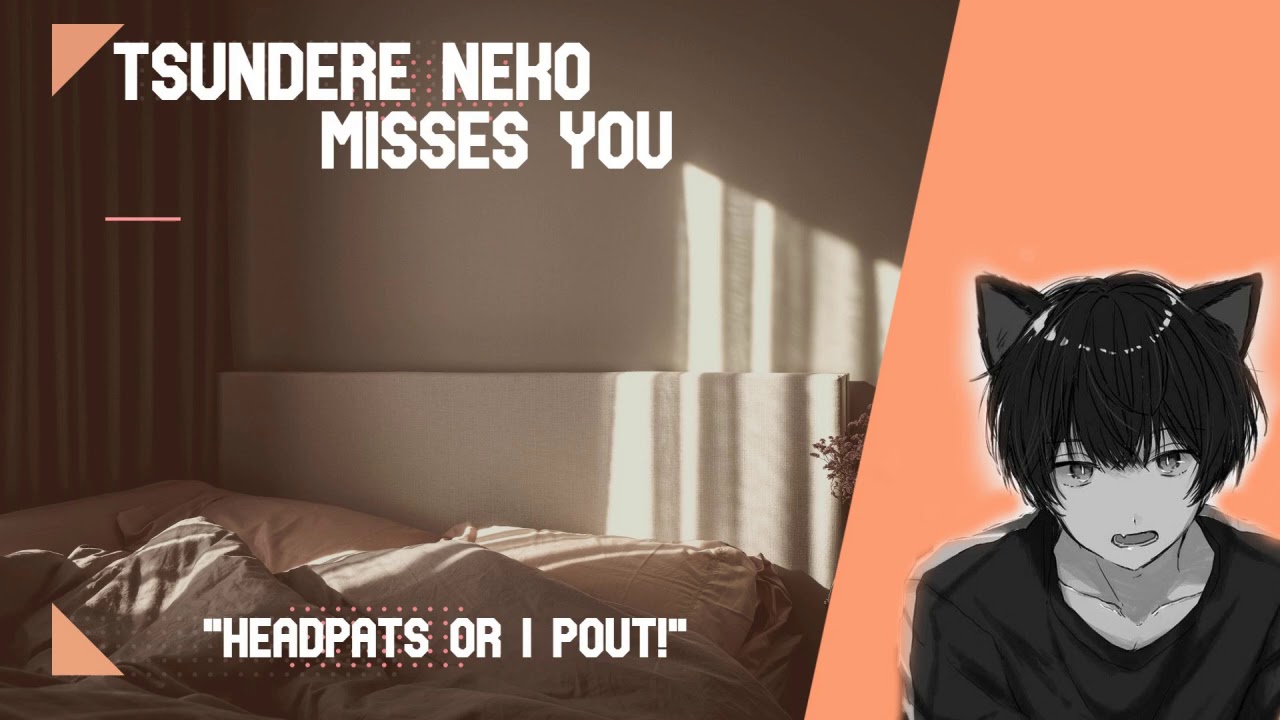 [ASMR] Tsundere Neko Misses You