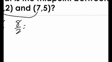 Slope, Distance, Midpoint, Equation Review video