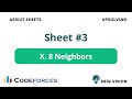 Problem X – 8 Neighbors  (Assiut sheet 3 | C++)