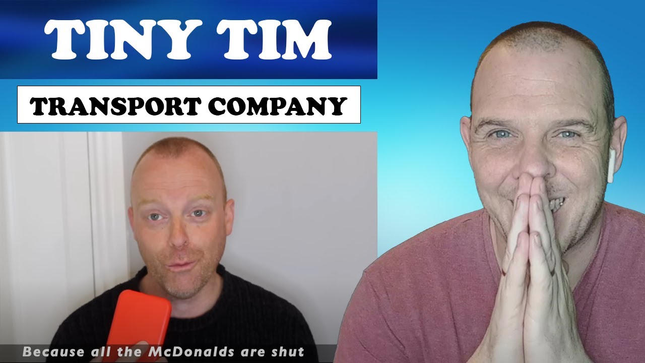 Tiny Tim calling a Transport company  [ REACTION ]