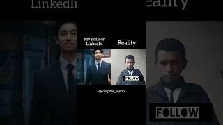 LinkedIn VS Reality 🤪 #linkedin #skills #money #motivation #student #shorts #ai #coding