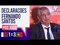 Declarações de Fernando Santos após vitória de Portugal frente ao Qatar