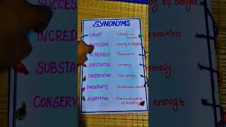 #tlm #learning #synonyms
