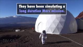 Yearlong Mock Mars Mission In Hawaii - What Was Studied | Video