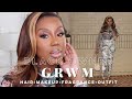 FULL GLAM GRWM| BLACK OWNED BUSINESSES| HAIR, MAKEUP, FRAGRANCE + OUTFIT