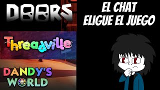 jugando de chill juegos de roblox que ustedes elijan