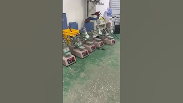 Automatic screen printing machine, pad printing machine installation and debugging video丝印机，移印机丝网印刷机