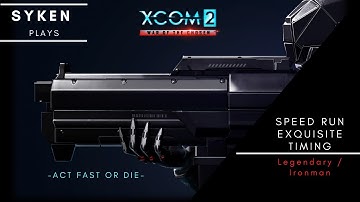 (08) XCOM2 - Exquisite Timing Legendary Ironman +permanent dark events