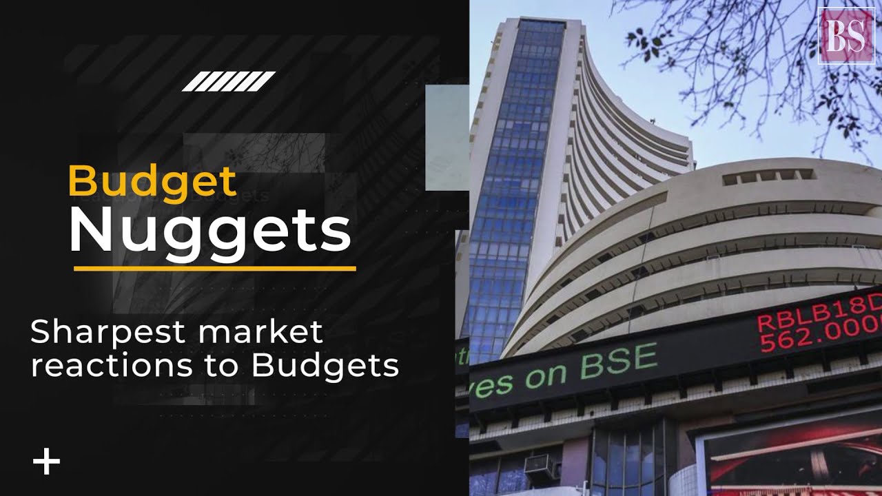 Best and worst market reactions to Union Budgets
