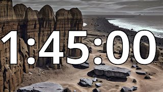 1 Hour 45 Minutes Countdown Timer With Alarm Sound At the End (Simple Beep)