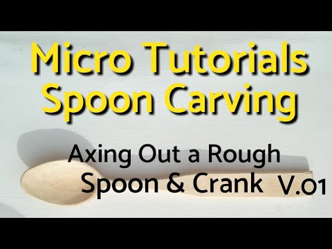 Micro Carving Axe, Wood Carving, Spoon Carving - The Spoon Crank