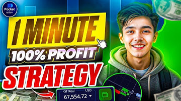 High Accuracy 1- Minute Binary Option Strategy | Pocket Option Trading- Strategy For Real Profits